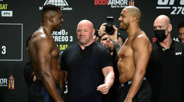UFC 270赛前称重图集!重量级冠军统一战领衔