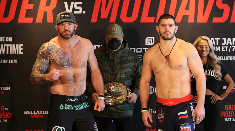 Bellator 273赛前称重图集!重量级冠军统一战