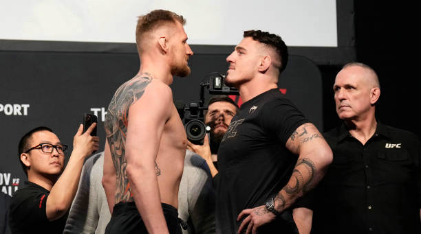 UFC格斗之夜204伦敦站赛前称重图集!沃尔科夫vs阿斯皮纳尔