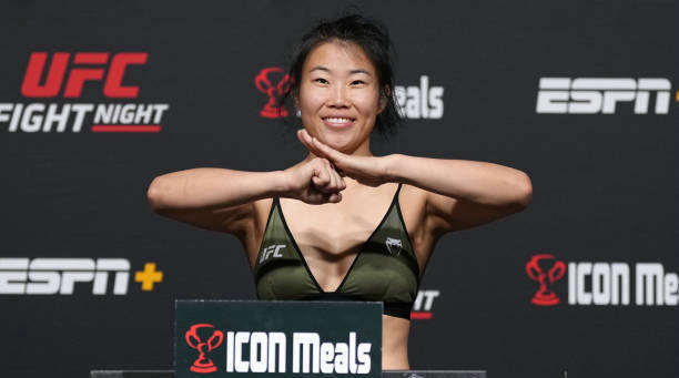 武亚楠与阿拉腾黑力出战!UFC on ESPN 34赛前称重图集