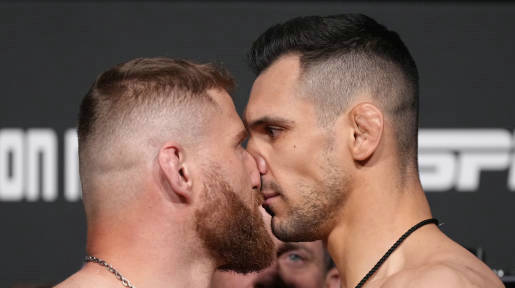 UFC on ESPN 36赛前称重图集!布拉乔维奇vs拉基奇