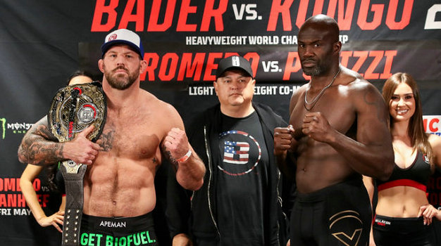 Bellator 280赛前称重图集!重量级冠军争霸赛领衔
