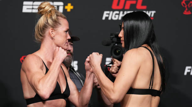 UFC格斗之夜:霍尔姆vs维埃拉!赛前称重图集