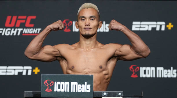 中国选手沙依兰明日出战!UFC on ESPN 38赛前称重图集
