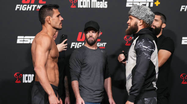 UFC on ESPN:安乔斯vs菲兹耶夫赛前称重图集