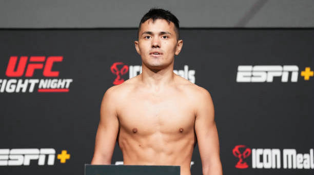 中国选手马合沙特参战!UFC格斗之夜216期赛前称重图集