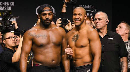 UFC 285赛前称重图集!琼斯vs盖恩重量级冠军战领衔