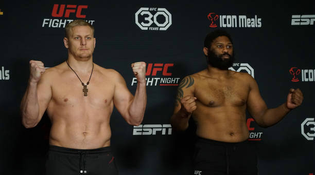 UFC格斗之夜222期:帕夫洛维奇VS布莱兹!赛前称重图集