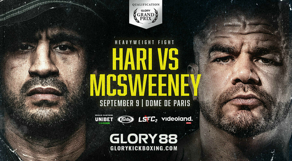 Glory荣耀格斗88：巴德·哈里vs詹姆斯·麦克斯威尼