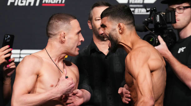 UFC on ESPN 46:弗朗西斯vs阿尔巴齐!赛前称重图集