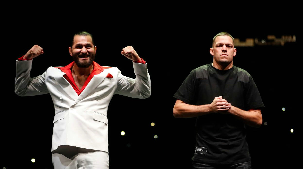 前UFC名将内特·迪亚兹与豪尔赫·马斯维达尔6月拳击二番战