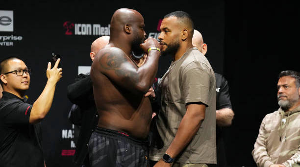 UFC格斗之夜：刘易斯vs纳西门托！赛前称重图集