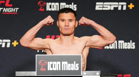 中国选手阿拉腾黑力出战!UFC格斗之夜赛前称重图集