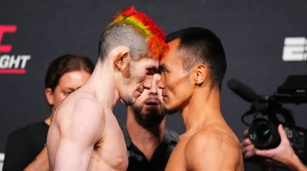 中国选手沙依兰明日出战!UFC:佩雷兹VS平良达郎!赛前称重