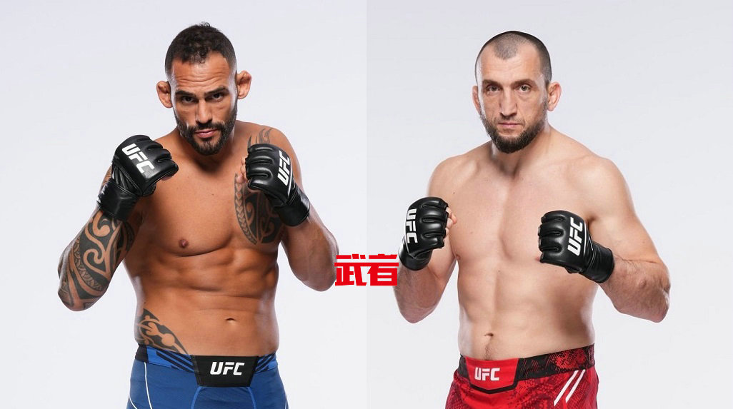 7月14日UFC:桑蒂亚戈·彭兹尼比奥vs穆斯里穆·萨利霍夫