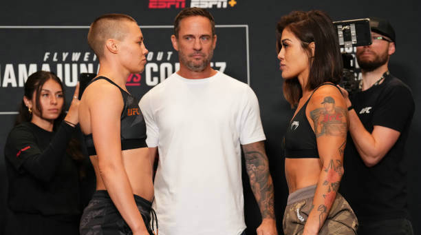 UFC格斗之夜：娜玛尤纳斯VS科尔特斯！赛前称重图集