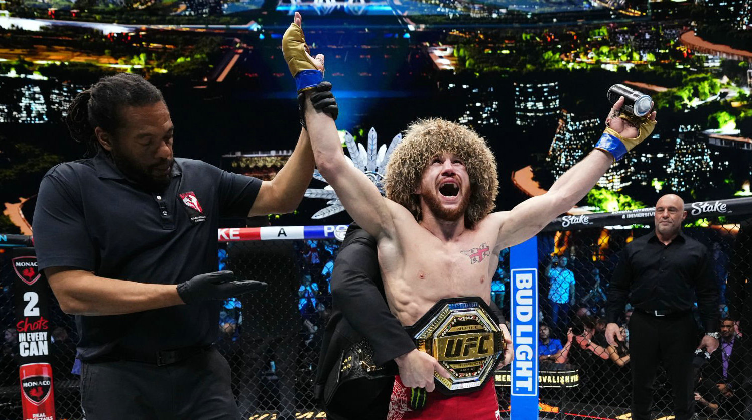 两条UFC金腰带易主!舍普琴科战胜格拉索,德瓦利什维利完胜奥马利