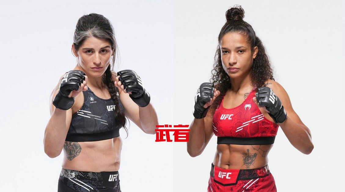 2月16日UFC:朱莉娅·阿维拉vs杰奎琳·卡瓦尔坎蒂