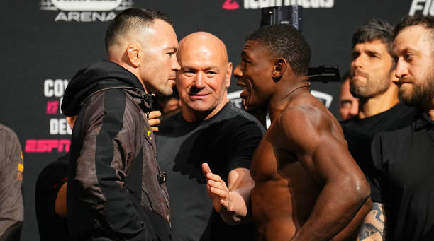 UFC格斗之夜:考文顿vs巴克利!赛前称重