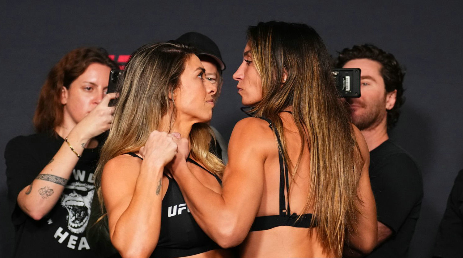 UFC格斗之夜:邓恩vs里巴斯2!赛前称重图集