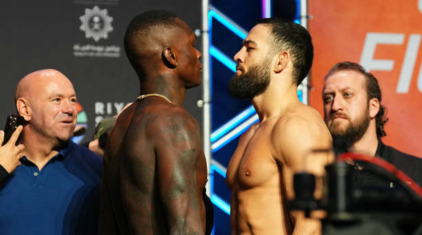 UFC格斗之夜:阿迪萨亚vs伊马沃夫!赛前称重