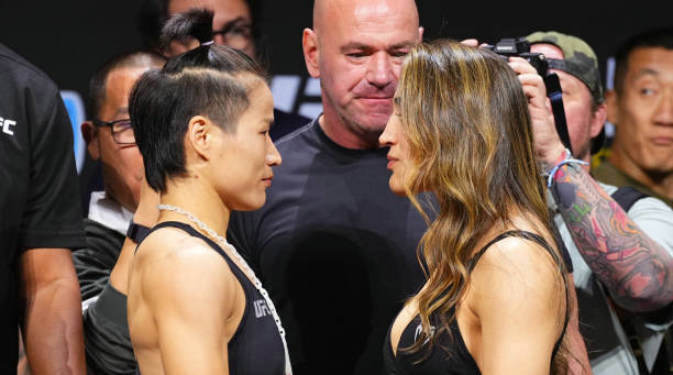 UFC 312称重!张伟丽、王聪、茸主顺利通过!周日早上开打