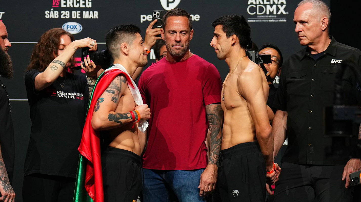 UFC格斗之夜：莫雷诺VS埃尔切格！赛前称重