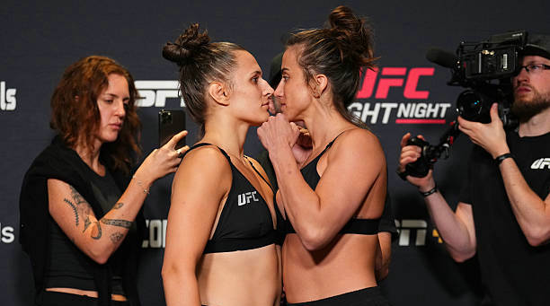 UFC格斗之夜：布兰奇菲尔德vs巴伯！赛前称重