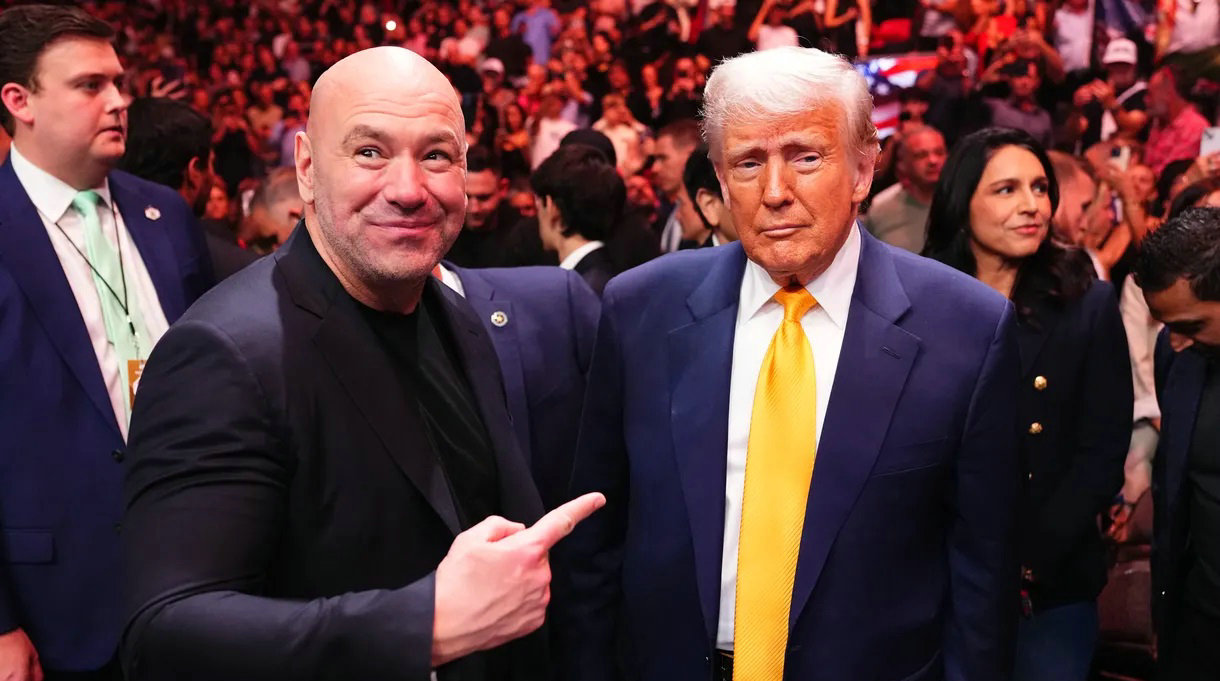 特朗普宣称2026年在白宫举办UFC比赛