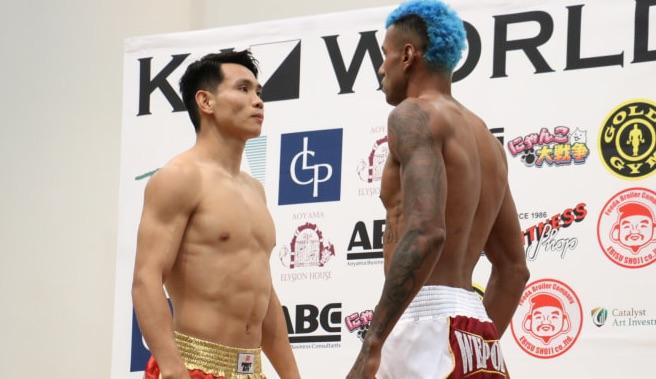 欧阳锋和吴宇通明日出战！K-1赛前称重