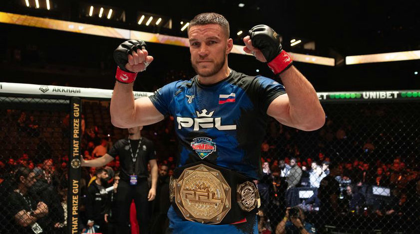 内姆科夫与“机械婆”贾斯蒂诺双双夺得PFL金腰带