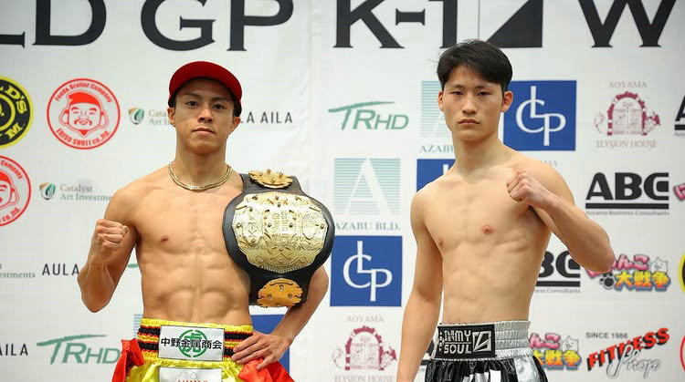 中国选手张景辉明天挑战K-1冠军！赛前称重