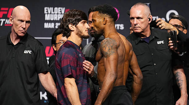 UFC格斗之夜：埃夫洛耶夫vs墨菲！赛前称重