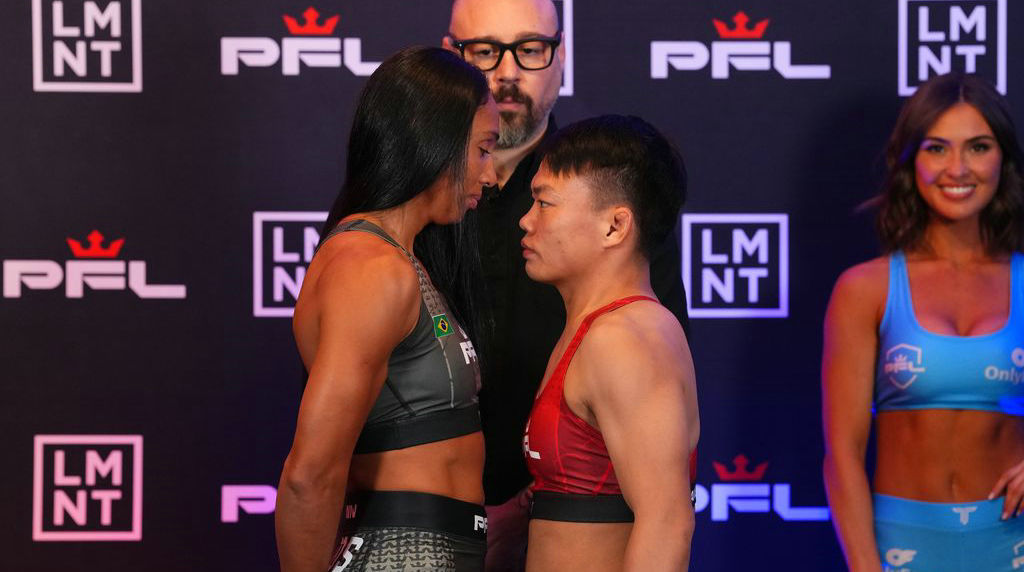 严启慧明日出战！PFL赛前称重