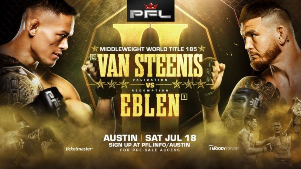 7月19日PFL：科斯特洛·范·斯蒂尼斯vs强尼·埃伯伦