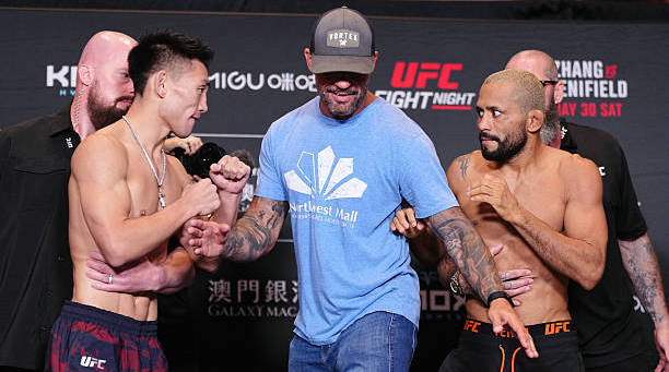 UFC澳门站格斗之夜赛前称重！明晚开打