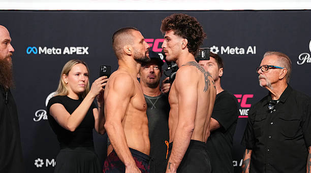 UFC格斗之夜：加姆罗特vs萨尔基尔德！赛前称重