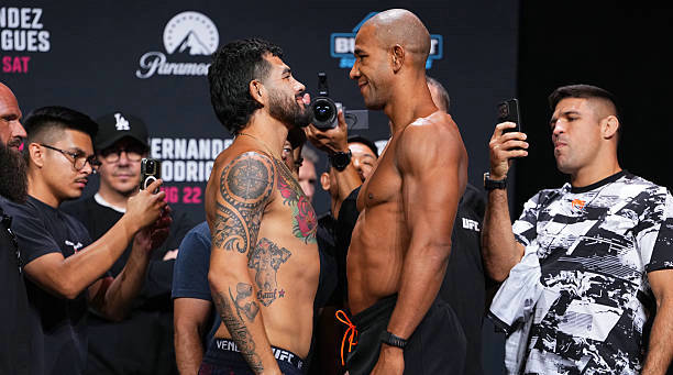UFC格斗之夜：赫尔南德兹vs罗德里格斯！赛前称重