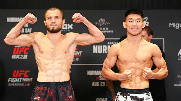 宋亚东领衔明日开打！UFC格斗之夜赛熊竟楠与对手超重
