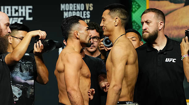 茸主明日出战！UFC格斗之夜赛前称重