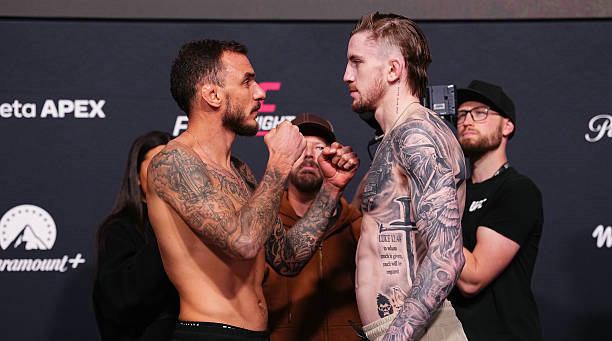 UFC格斗之夜：莫伊卡诺vs诺兰！赛前称重