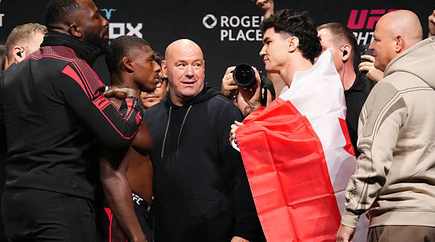 UFC格斗之夜：巴克利vs马洛特！赛前称重