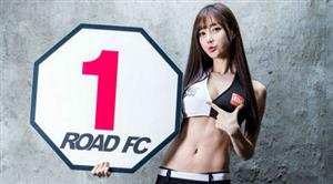 ROAD FC举牌女郎崔瑟琪最新写真 望2月2号在央视体育的收视率再创佳绩