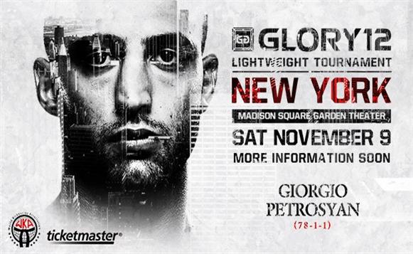 乔治·佩托斯安参战GLORY 12纽约站