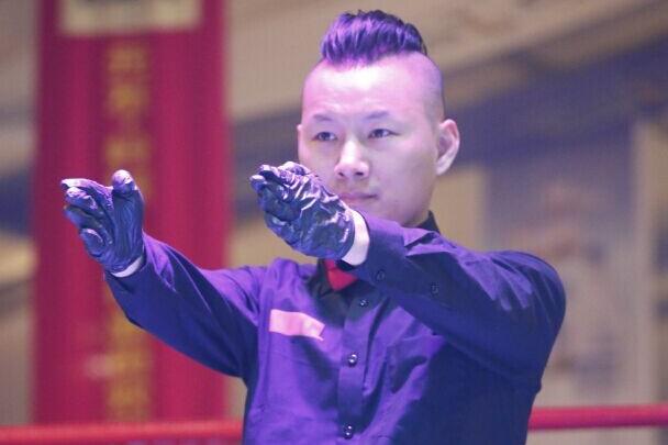 专访裁判员杨睿,会美术设计的“男神”裁判员