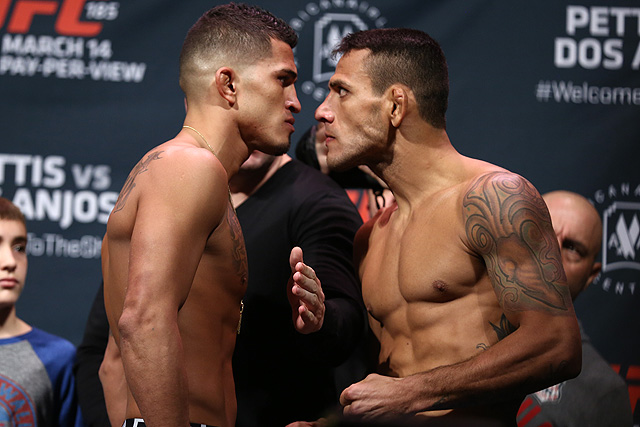 UFC185:赛前称重图集