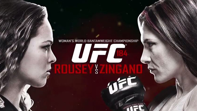 UFC 184：比赛视频