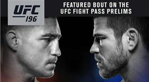 迪亚戈-桑切斯:我已准备好UFC196再次娱乐拳迷