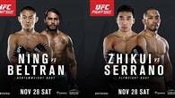 UFC韩国站:宁广友、姚志奎出战