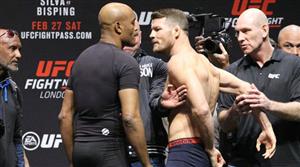 UFC格斗之夜84称重 比斯平:你就是娘炮!席尔瓦:场上见!